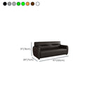 Dark Gray/Sage/Off-White Standard Sofa with Armrest for Drawing Room