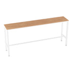 Industrial 1/5/9 Pieces Bar Table Set Wood Counter Table with High Stools for Bar