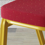 Parlor Side Chair with Gilded Legs and Foot Pads
