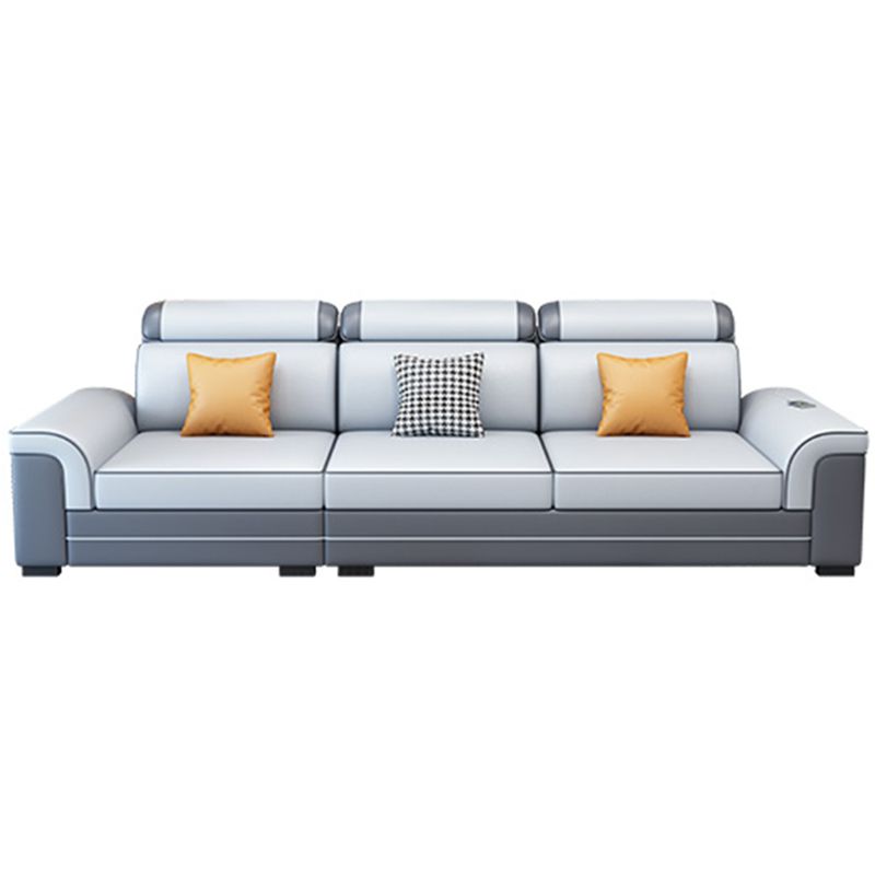 Traditional Style Backrest Modular Sofa Simple Living Room Sofa with Armrests