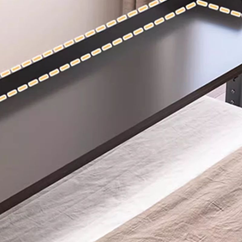 Adjustable Height Corrosion Resistant T-Shape Base Table with Manual Height Adjustment and Ink Top, Self-supporting with Wheels/Casters and Lockable Brakes