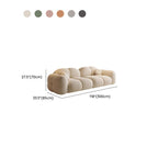 Versatile Grey/Blush/Amber Flannel Standard Sofa/Loveseat with Arm and Concealed Support