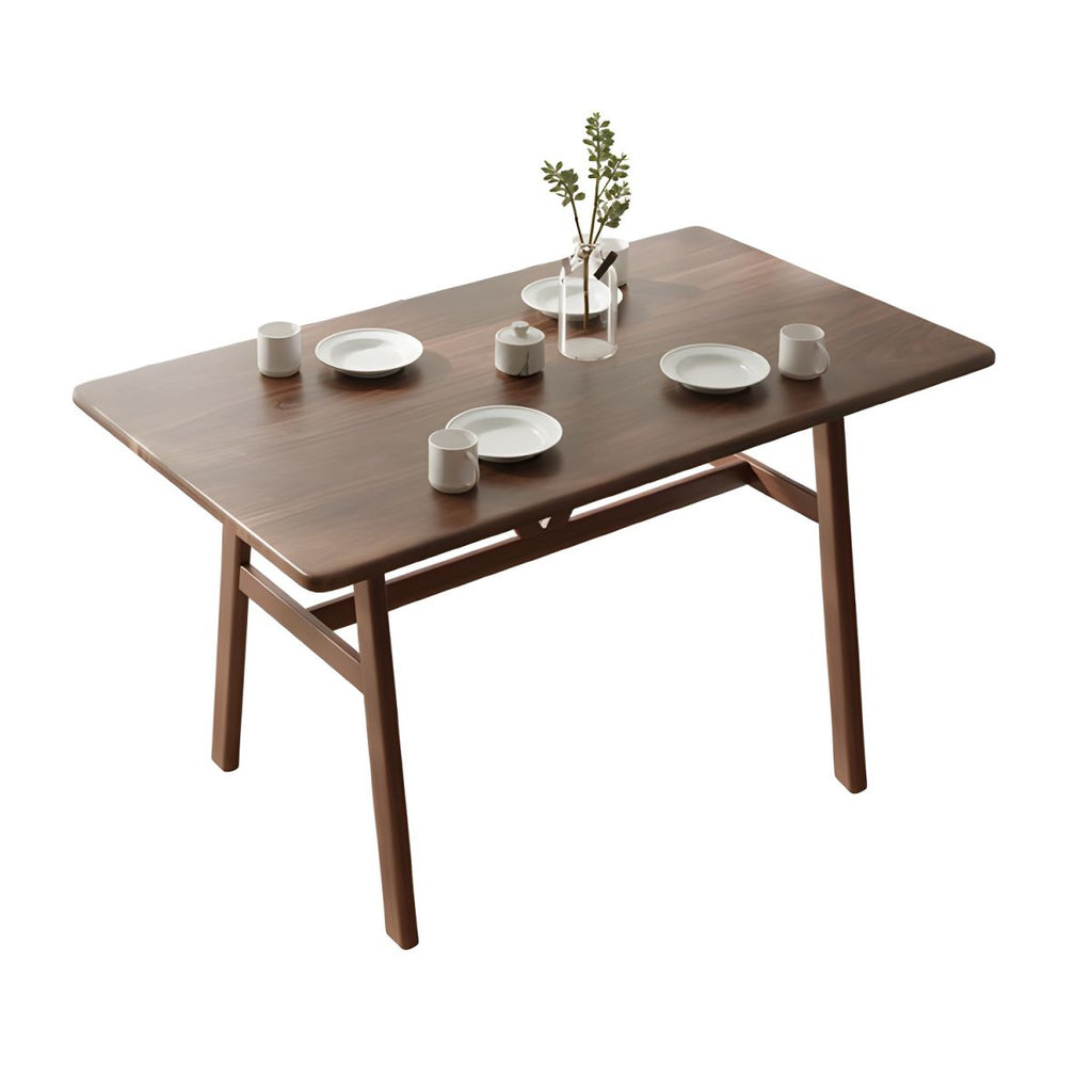 Modern Simple Household Standard Tableware Rectangular Kitchen Tableware 4 Legs Table