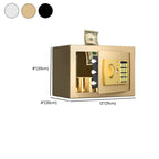 Steel Security Safe with Battery, Pry Resistant, Lockable with Keys and Interior Lining