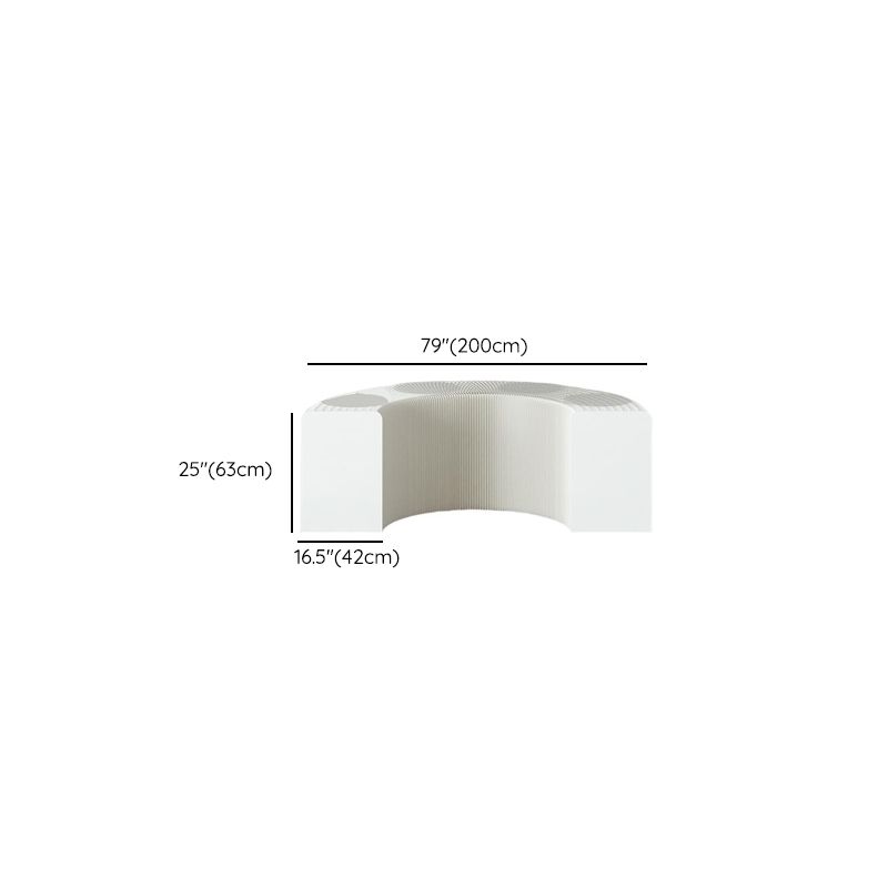 Chalk Collapsible Rectangle Up to 19 in W x 20 to 29 in/30 to 39 in/40 in & above H Unfinished Display Table with Single Pedestal Base