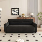 Dark Gray/Sage/Off-White Standard Sofa with Armrest for Drawing Room