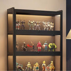 Cubitac Curio Cabinet with Locker Storage, Safe Cabinet Locking, Independent and Encased Design