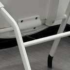 Simple Ergonomic Office Chairs with Adjustable Back Angle in Light Blue/Light Green/Citrus Color Upholstered Armrest