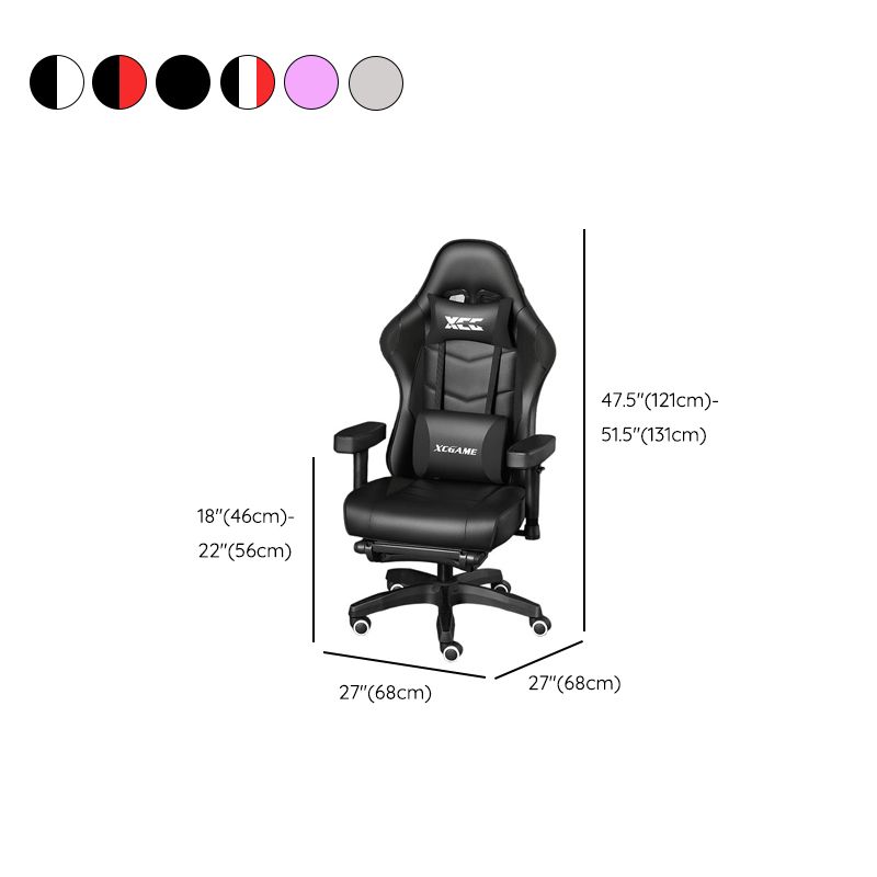 Simple Multi-levelled Wingbacked Upholstered Chair with Glossy Black Nylon Frame, Adjustable Backrest, and Glide Movement