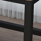 Modern Rectangular Laminate Writing Table with Unfinished Color