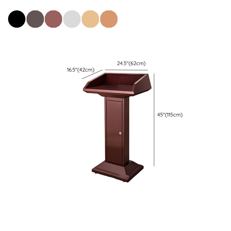 Modern/Glam Stainless Steel Full Podium with Storage