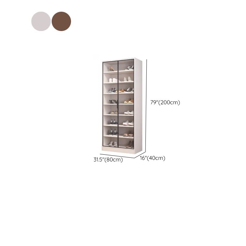 8-Tier Shoe Stack with Dustproof Cover