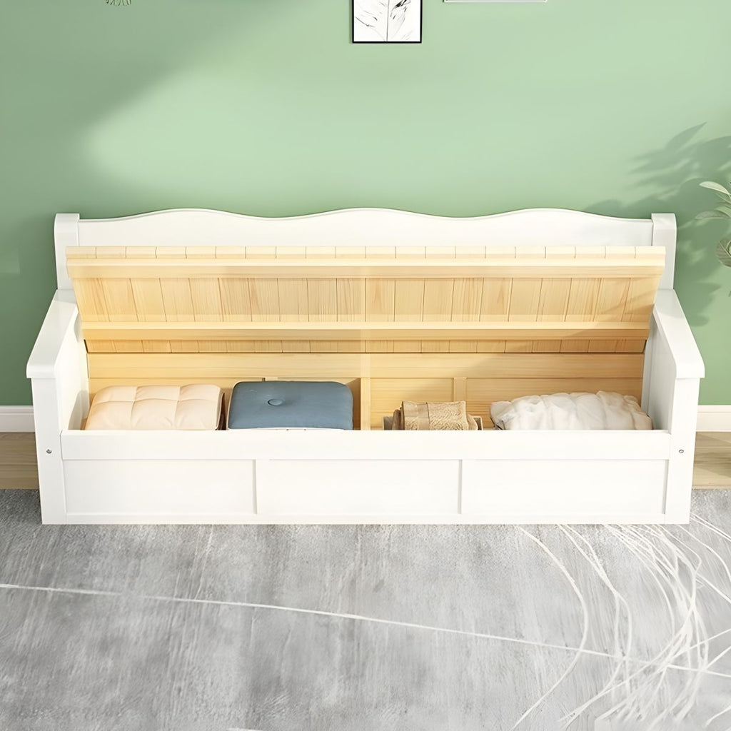 Gray Cotton and Linen Modern Sofa with Storage and Foam Cushioning