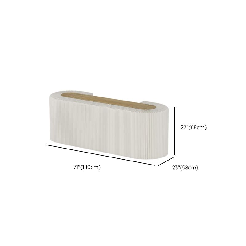 Chalk Oblong Display Table with Locker Feature, Unfinished Finish, 30 to 39 in/40 in & Above Height, 50 in & Above Size, 20 to 29 in Width