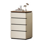 Casual Raw Wood Bachelor Chest/Semainier with 5/4/3 Drawers in Vertical Orientation