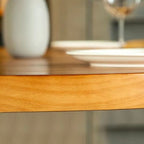 Trendy No Seating Square Edge Assembly Required Solid Wood Rectangle
