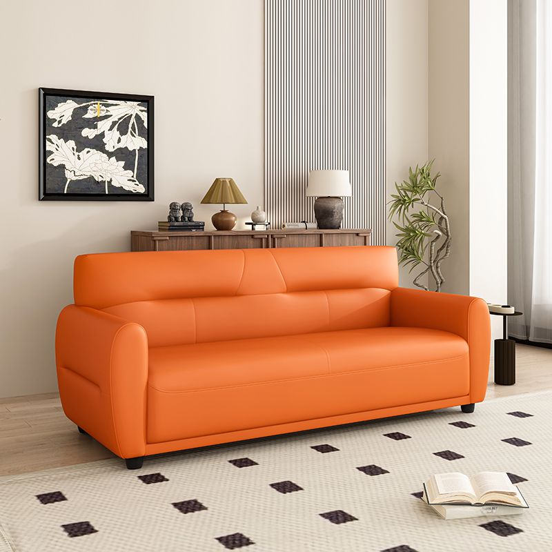 Dark Gray/Sage/Off-White Standard Sofa with Armrest for Drawing Room