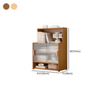 Organizing Shelf with 3-Shelf/2-Shelf/4 Shelves Vertical Opaque Glass Closed Back