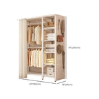 Chalk Simplistic Hall Rack with Repository and Steel Frame