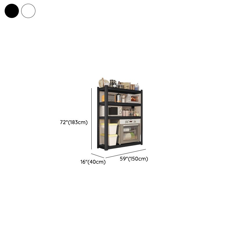 Minimalist Steel Warehouse Storage Rack, Detached Installation