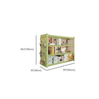Light Green Modern Steel Tower Shelf with Alterable Shelf and Unfixed Installation