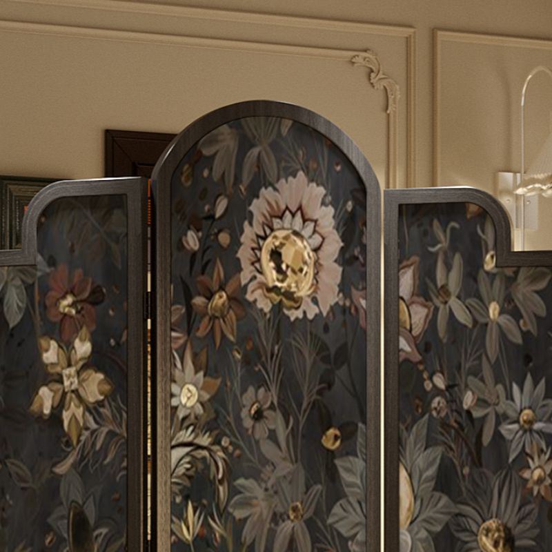 Indoor Midnight Black Translucent Folding Self-supporting Temporary Wall Panels