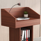 Modern Engineered Wood Full Podium with Storage