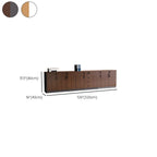 Manufactured Wood Base Cabinet for Stockroom with Shelves, Drawers, and Locker, Featuring Locking Door and 5-Wide Compartments