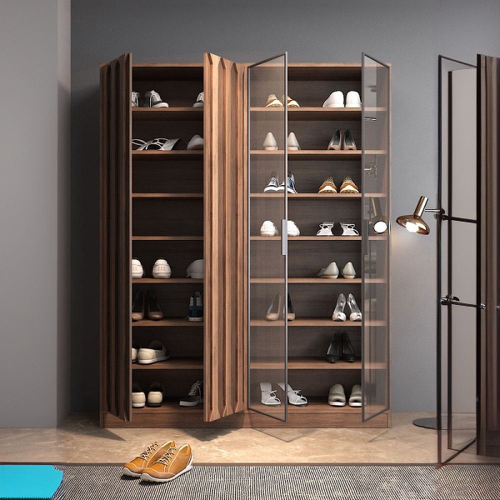 8-Tier Shoe Stack with Dustproof Cover