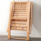 Rocking Accent Chair Wooden Farmhouse Living Room Ladder Reclining
