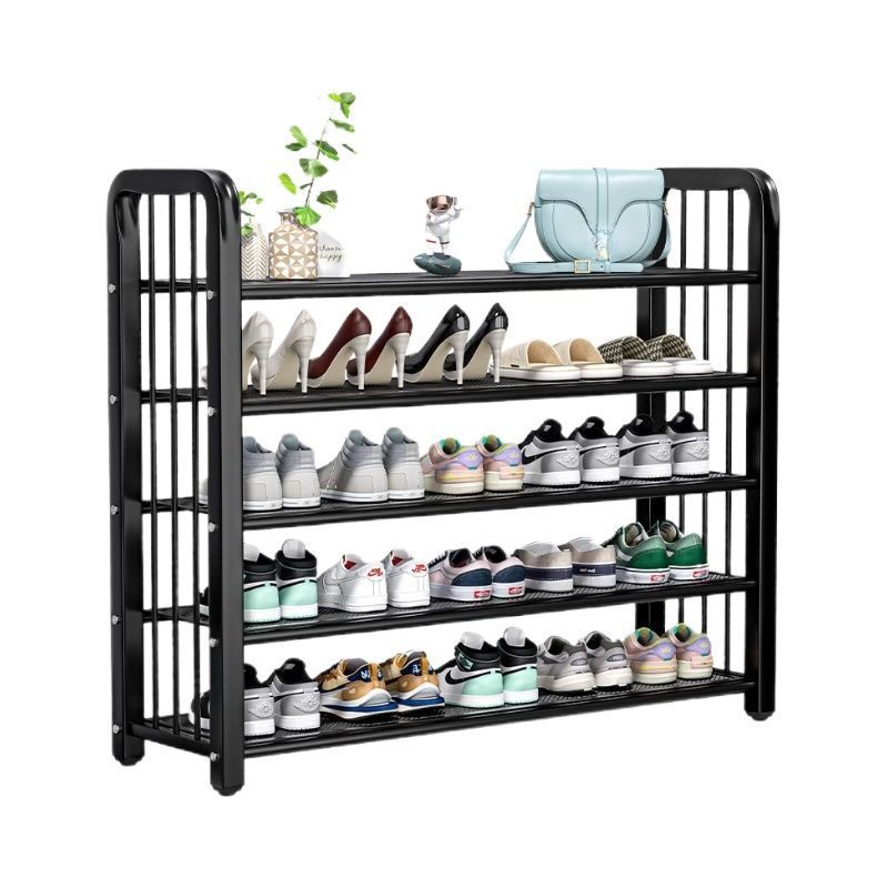 5 Tiers/4-tier/3-tier Modern Metal Standalone Shoe Shelf with Shelf