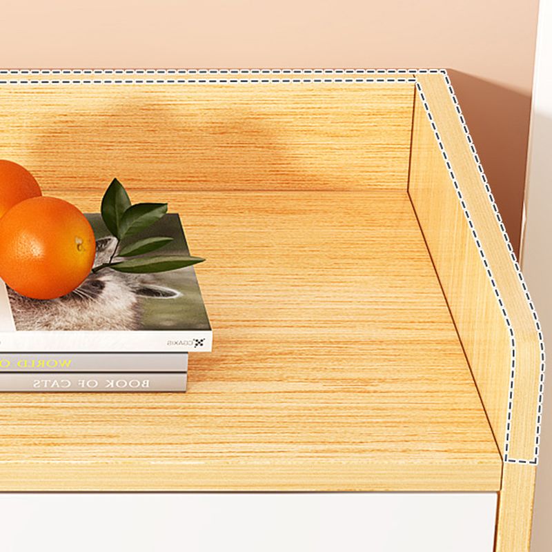 Reclaimed Wood 5 Tiers Shoe Tower with Shelf, Compartments, Cabinet Door, Dustproof, and Closed Back