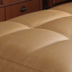 Full XL Size/Twin XL Size/Twin Size Day Bed Futon with Tufted Back and Stockroom