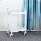 Modern Plastic Tool Utility Cart All Ages with 3 Shelves/2 Tiers