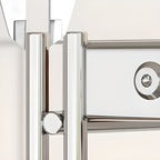 Light Brown Contemporary Standard Baker's Rack with Butcher Rack, Steel Frame, and Adjustable Shelves