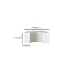 Chalk Collapsible Rectangle Up to 19 in W x 20 to 29 in/30 to 39 in/40 in & above H Unfinished Display Table with Single Pedestal Base