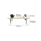 Adjustable Height Standing Desk, Corrosion Resistant, T-Shape Base, Chalk Top, Self-supporting with Built-in Outlet and Programmable Memory Controller