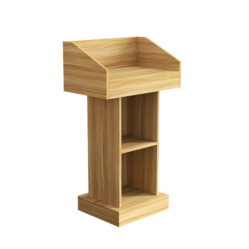 Modern Engineered Wood Full Podium with Storage