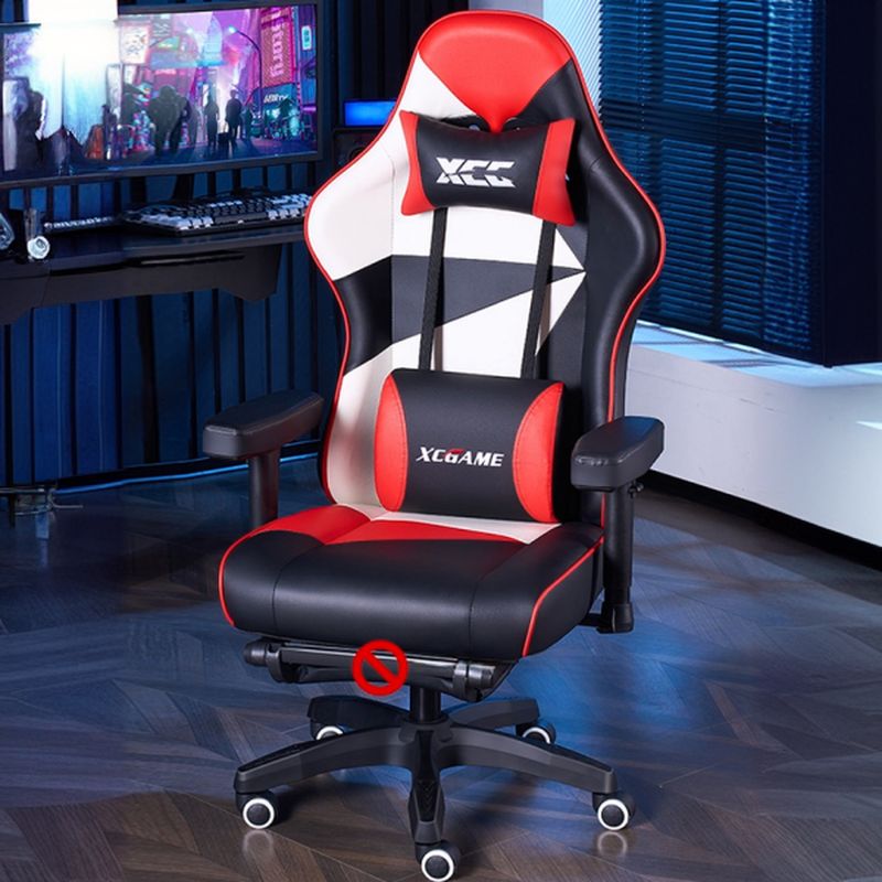 Simple Multi-levelled Wingbacked Upholstered Chair with Glossy Black Nylon Frame, Adjustable Backrest, and Glide Movement