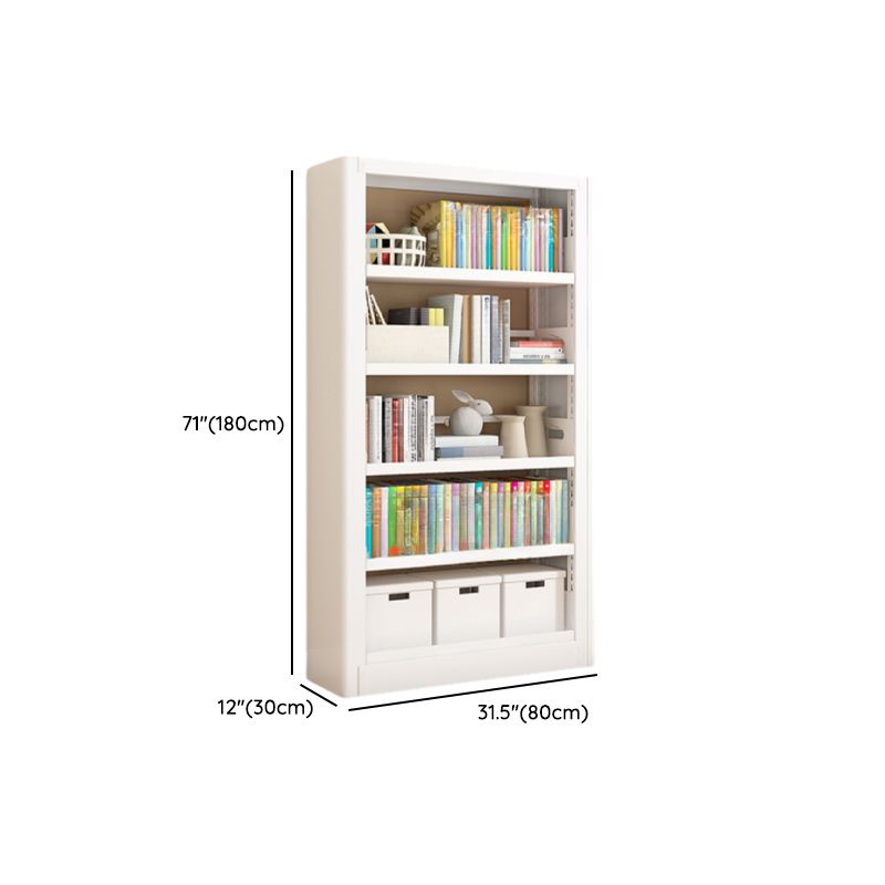 Chalk Organizer Shelf with 7 Shelves/6-Shelf/5 Shelves in Steel, Vertical, Open Back