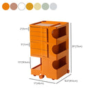 Modern Tool Service Cart with 4 Shelves /5 Tiers/6 Tiers Office