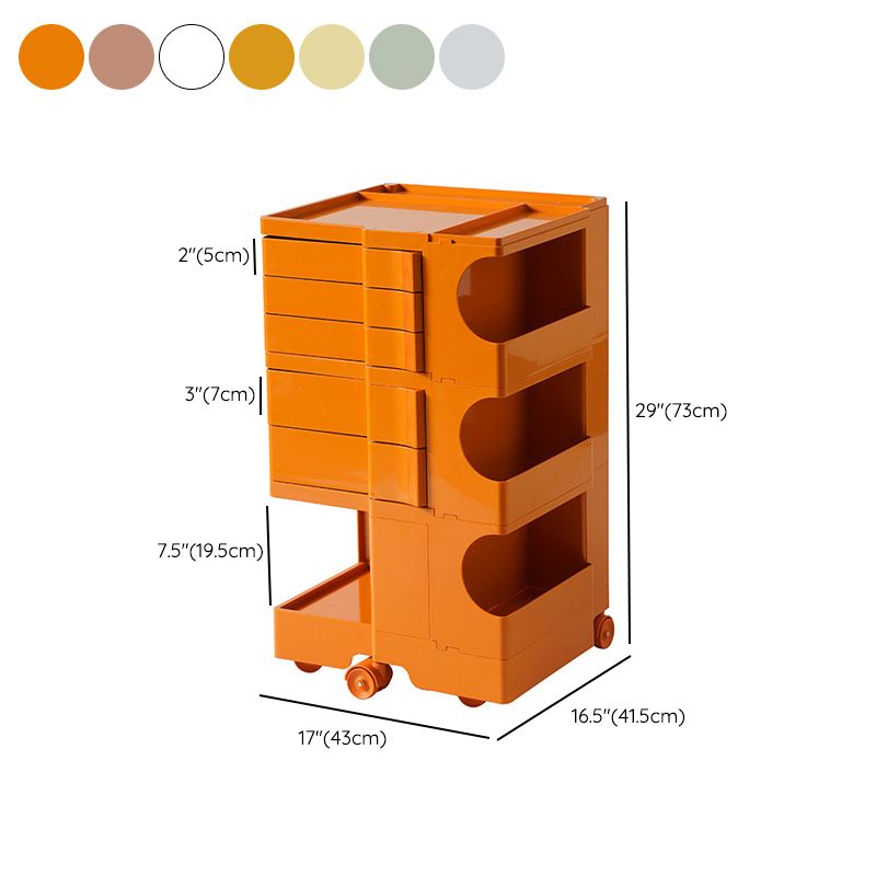 Modern Tool Service Cart with 4 Shelves /5 Tiers/6 Tiers Office