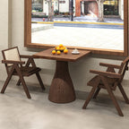Trendy Square/Rectangle Solid Wood Table with Eased Edges, No Seating, and Assembly Required