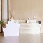 Minimalist Chalk Display Table, Environmentally Friendly, 40 in & Above Height, Unfinished Finish, 50 in & Above Size, 40 to 49 in Width