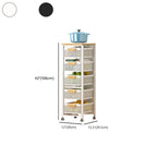 Portable Center with Metal Countertop, Basket, and 4/3 Baskets