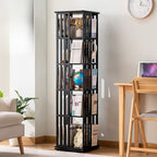 Vertical Open Display with 6-Shelf and Open Back