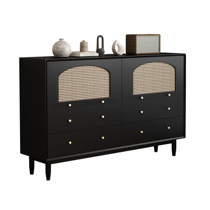 Ink Trendy Wardrobe Chest Of Drawers with 3 Interior Shelves