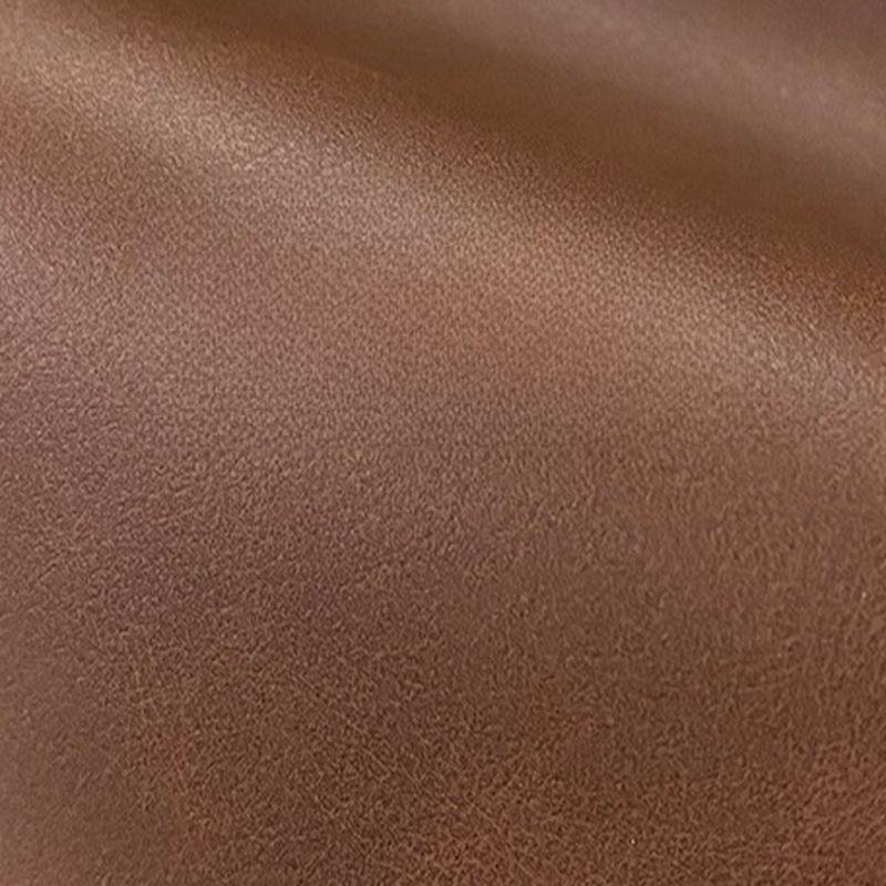 Drawing Room Standard Sofa in Midnight Black/Mocha/Coffee Pu Leather with Armrest and 4 Pillows