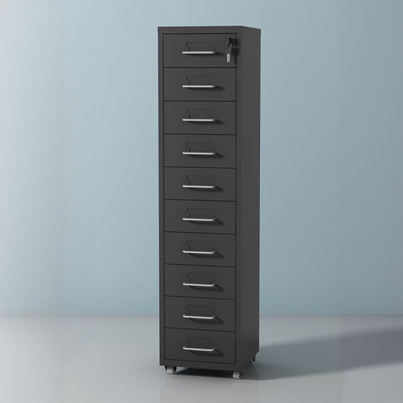 Home Office Free Standing Vertical Filing Cabinet: Hydrophobic, Stockroom Storage, Tableside Orientation, Secretary Safe