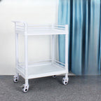 Modern Plastic Tool Utility Cart All Ages with 3 Shelves/2 Tiers